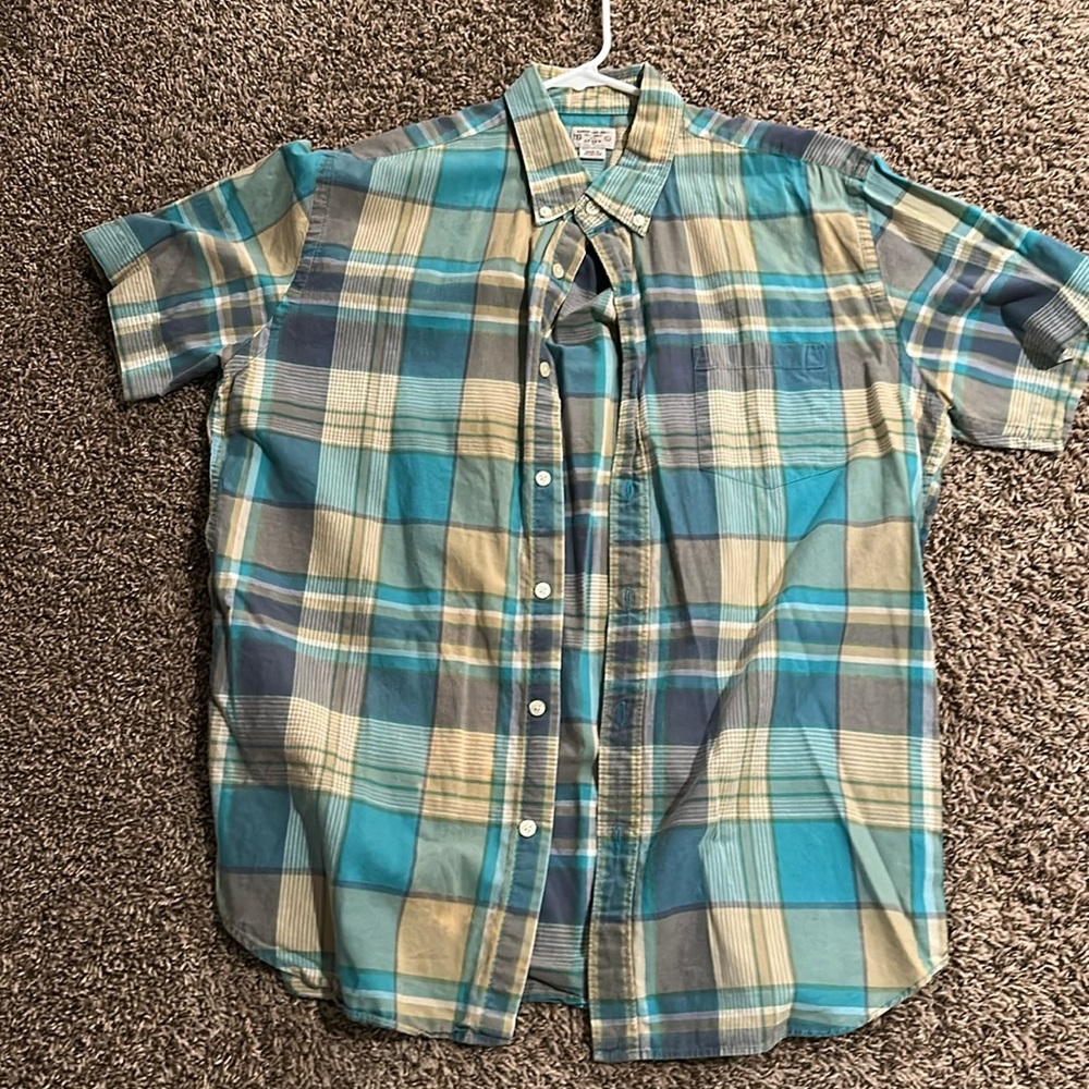 J. Crew Short Sleeve Button-Up